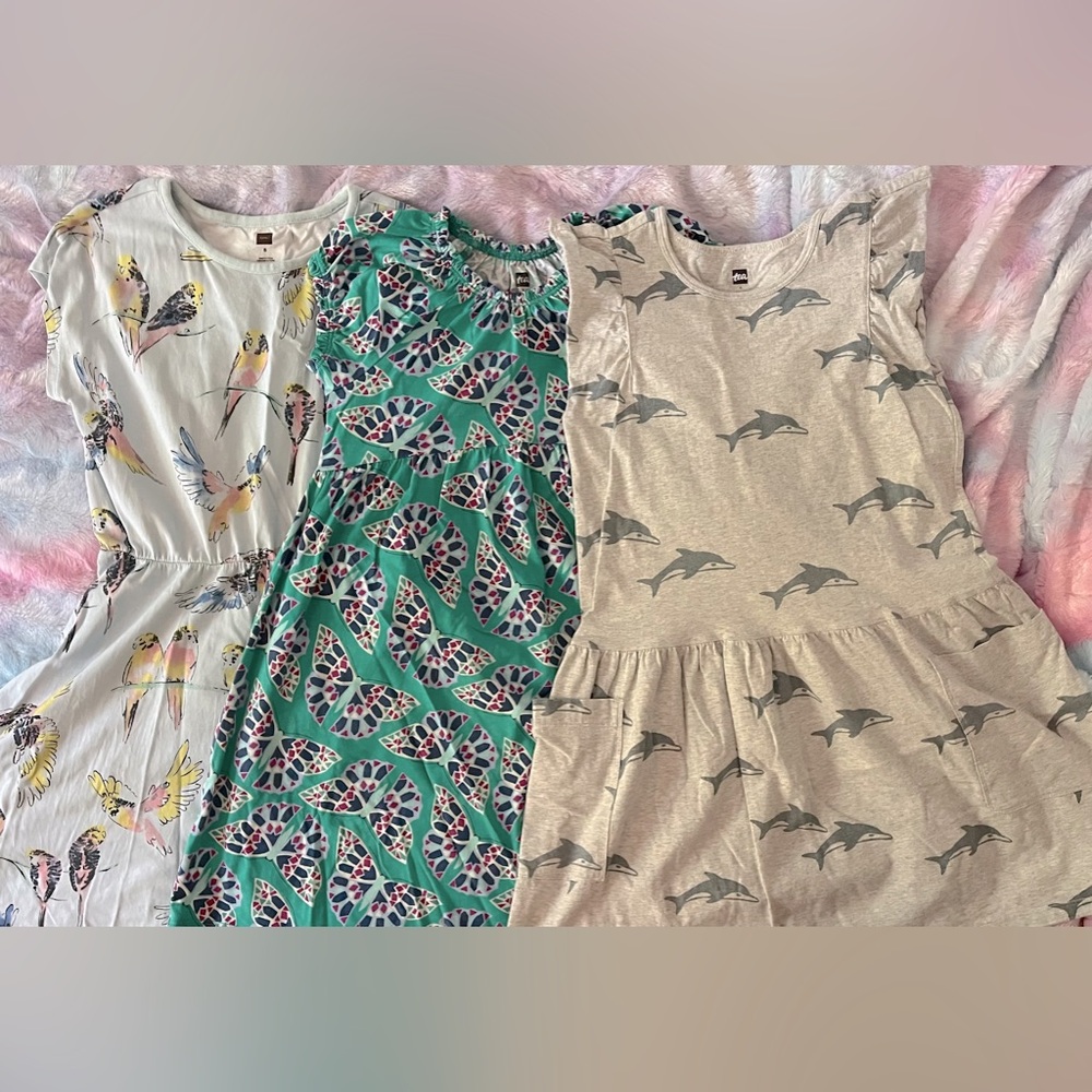 Tea collection summer dress bundle - sz 8